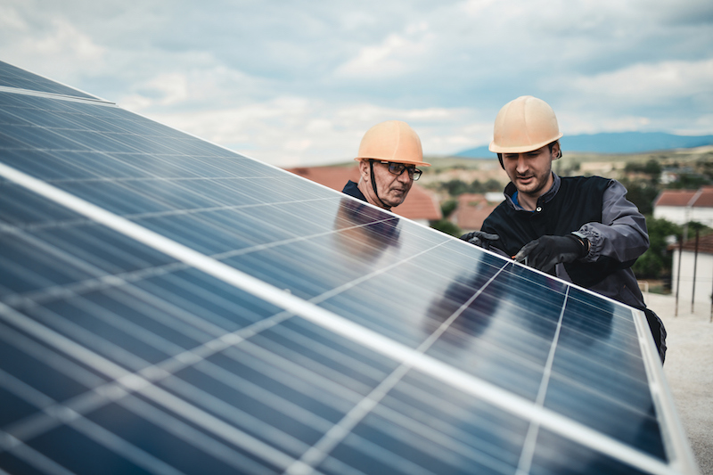 Los paneles solares se puede reciclar casi por completo